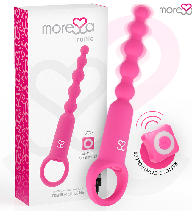 MORESSA - RONIE REMOTE CONTROL ANAL PLEASURE PINK