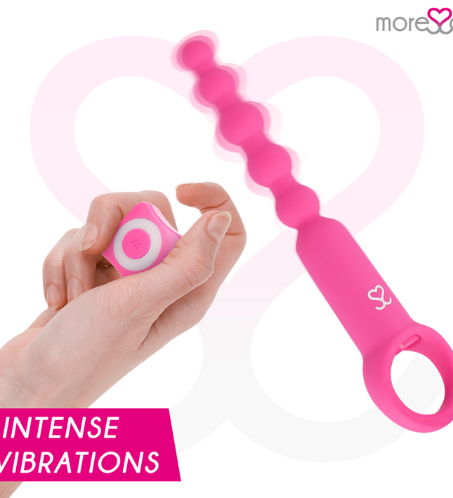 MORESSA - RONIE REMOTE CONTROL ANAL PLEASURE PINK