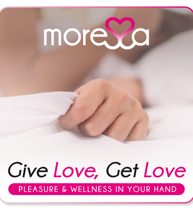 MORESSA - BRAD PREMIUM SILICONE RECHARGEABLE BLACK