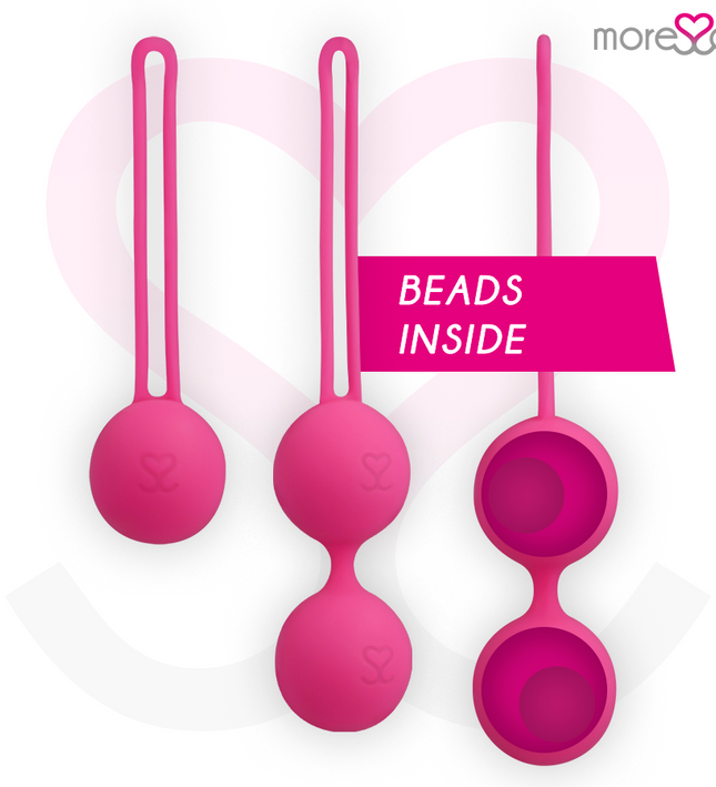 MORESSA - OSIAN SET PREMIUM SILICONE PINK (Osian One - 51 g | Osian Two - 101 g | Osian Three 85 g)