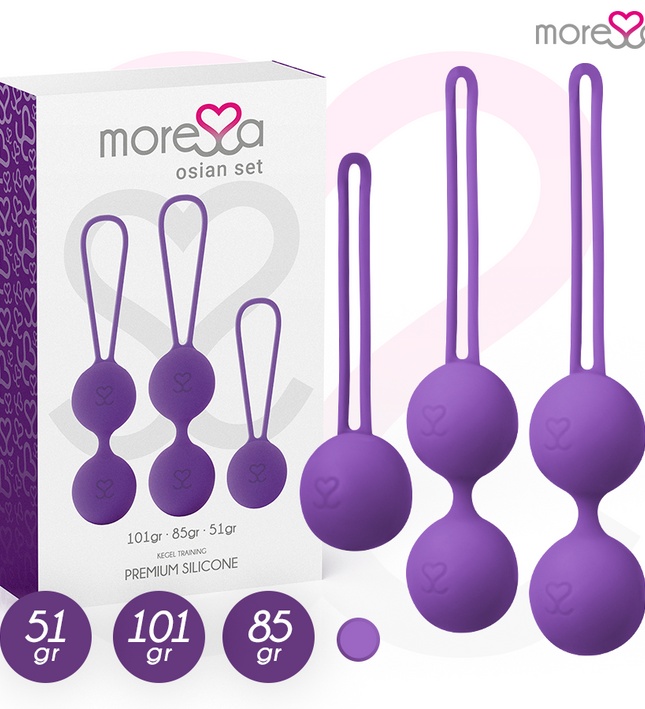 MORESSA - OSIAN SET PREMIUM LILAC SILICONE