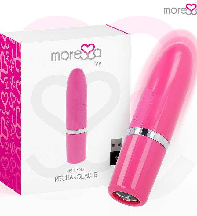 MORESSA - IVY VIBRATOR STIMULATOR TRAVEL PINK