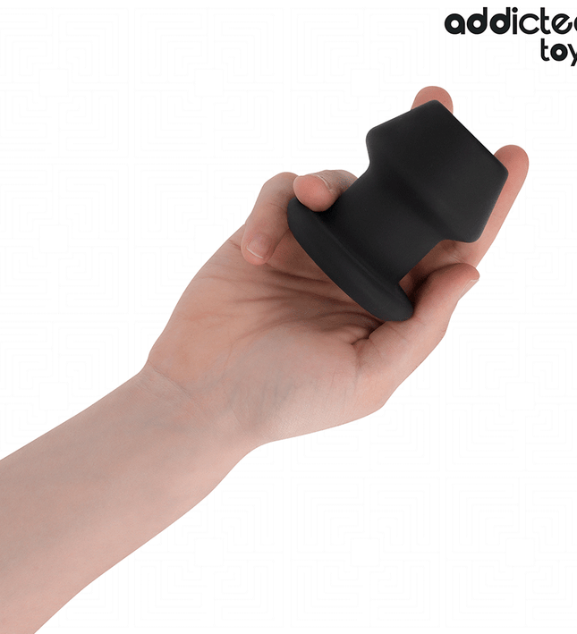 ADDICTED TOYS - EXTREME HOLLOW ANAL PLUG SILICONE SIZE S 7.5 CM