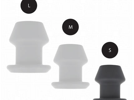 ADDICTED TOYS - EXTREME HOLLOW ANAL PLUG SILICONE SIZE S 7.5 CM