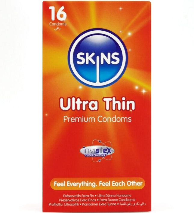 SKINS - ULTRA THIN PREMIUM CONDOMS PACK 16