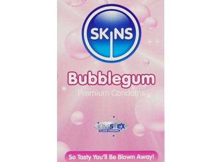 SKINS - BUBBLEGUM PREMIUM CONDOMS PACK 8
