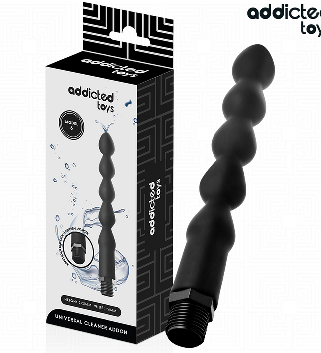 ADDICTED TOYS - ANAL CLEANER WITH UNIVERSAL ADAPTER MODEL 6
