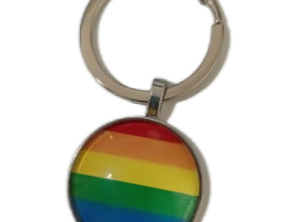 PRIDE - LGBT FLAG KEYCHAIN