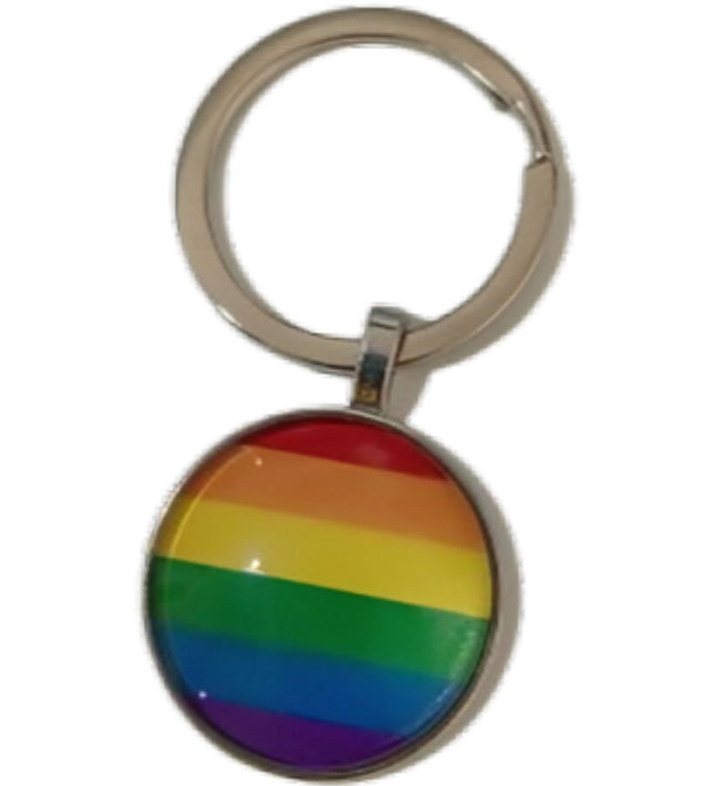 PRIDE - LGBT FLAG KEYCHAIN