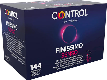 CONTROL - FINISSIMO SENSO CONDOMS 144 UNITS