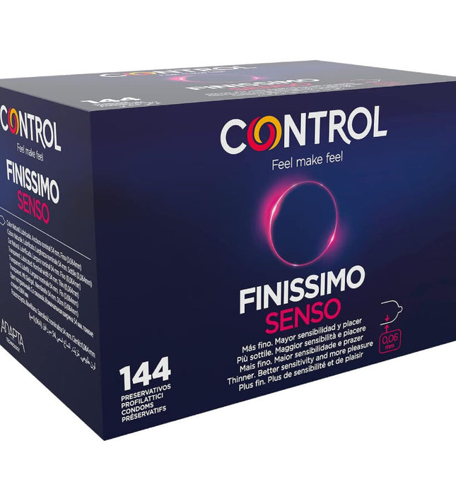 CONTROL - FINISSIMO SENSO CONDOMS 144 UNITS
