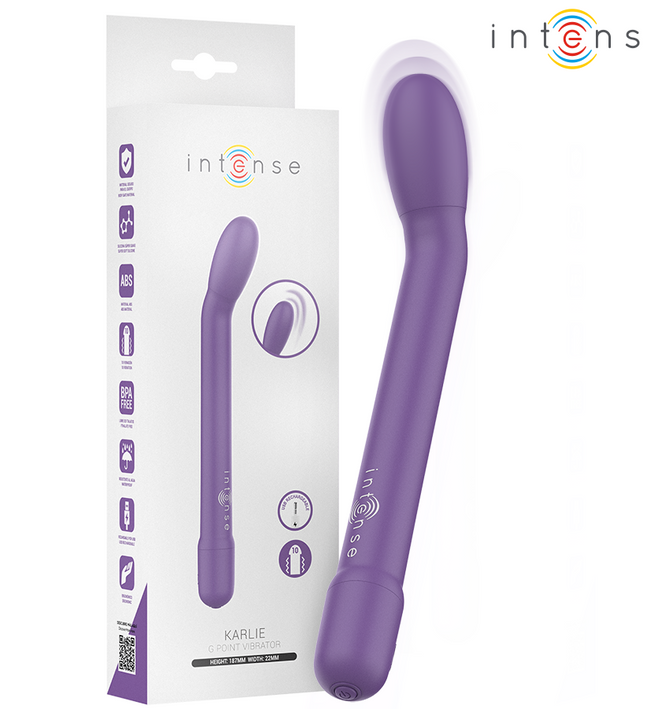 INTENSE - KARLIE RECHARGEABLE G-SPOT STIMULATOR PURPLE