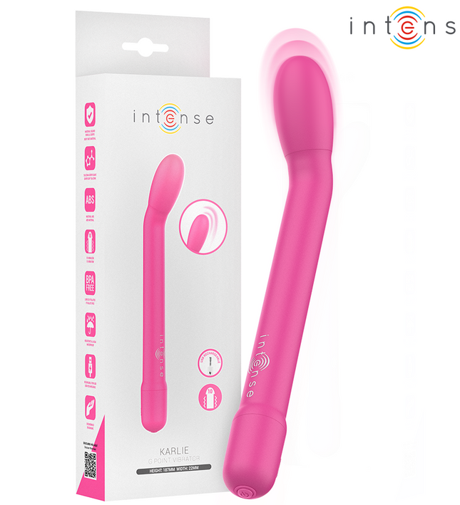 INTENSE - KARLIE RECHARGEABLE G-SPOT STIMULATOR PINK