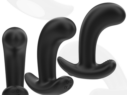 INTENSE - CHANDLER ANAL PLUG 10 VIBRATIONS BLACK REMOTE CONTROL