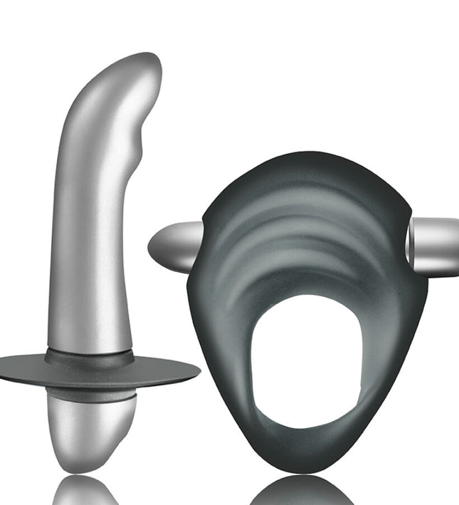 CLIMAXIMUM - ENTICE KIT COCK RING + PROSTATE VIBRATOR BEGINNERS