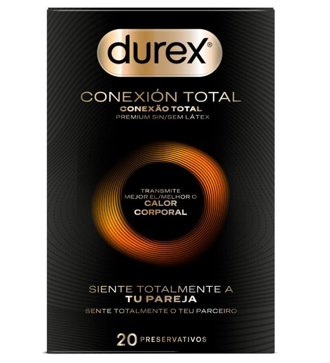 DUREX - TOTAL CONNECTION ULTRA FINE PLUS LATEX FREE 20 UNITS