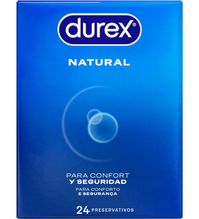 DUREX - NATURAL CONDOMS 24 UNITS