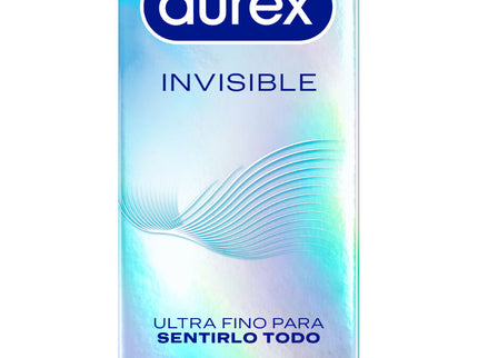 DUREX - ULTRA THIN INVISIBLE CONDOMS 12 UNITS