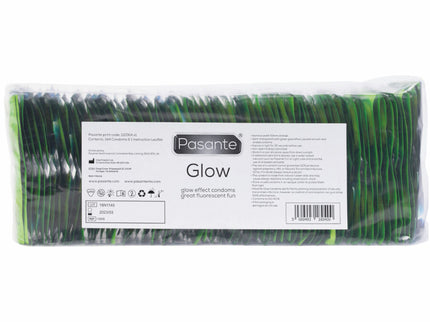 PASANTE - GLOW CONDOMS BAG 144 UNITS
