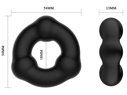 CRAZY BULL - SUPER SOFT SILICONE RING WITH NODULES