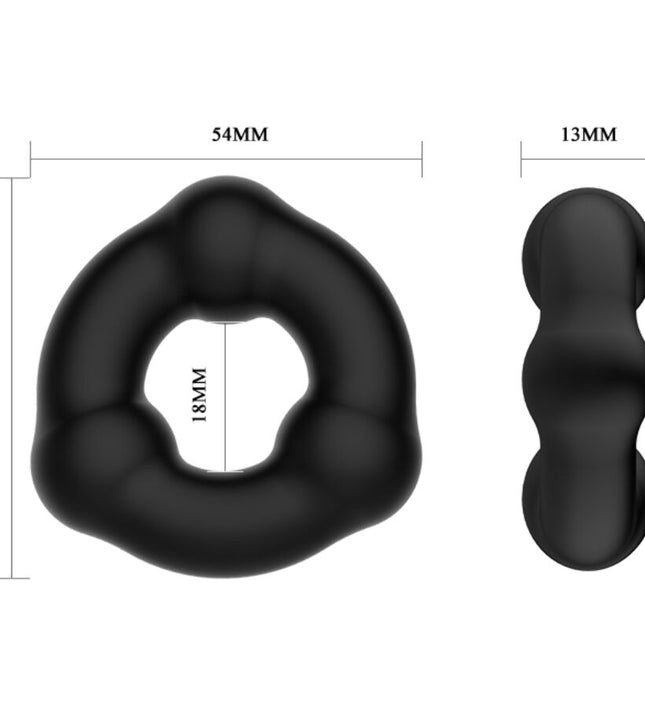 CRAZY BULL - SUPER SOFT SILICONE RING WITH NODULES