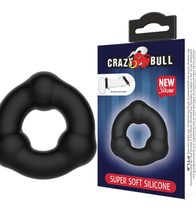 CRAZY BULL - SUPER SOFT SILICONE RING WITH NODULES