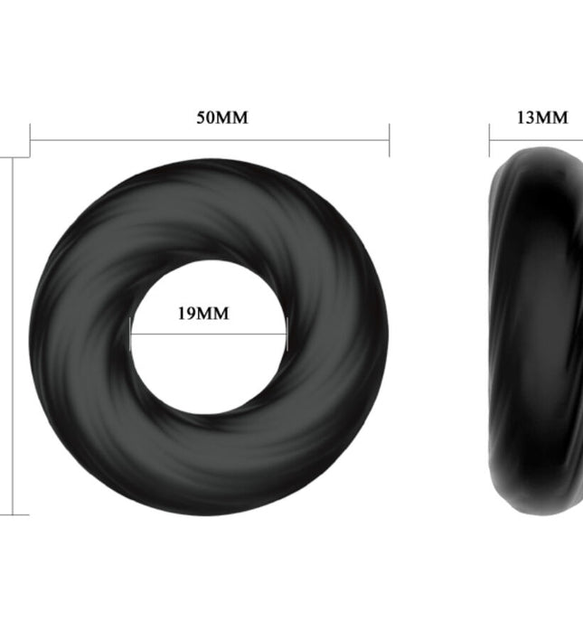 CRAZY BULL - SPIRAL SILICONE RING