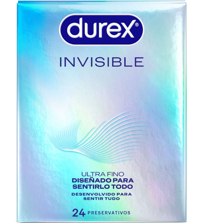 DUREX - ULTRA THIN INVISIBLE CONDOMS 24 UNITS