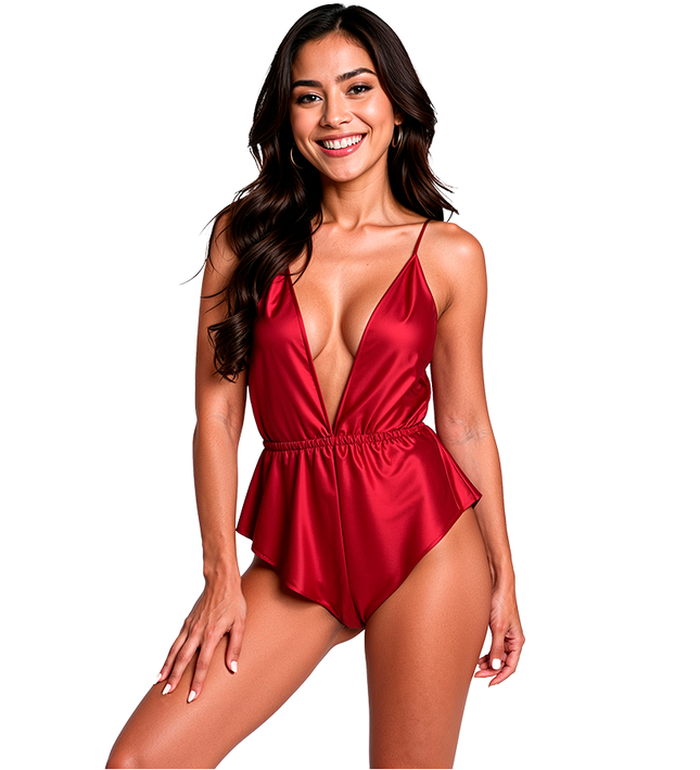 PASSION - SENSIE BODY BURGUNDY S/M