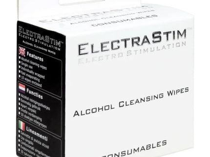 ELECTRASTIM - ALCOHOL CLEANSING WIPES 10 UNITS