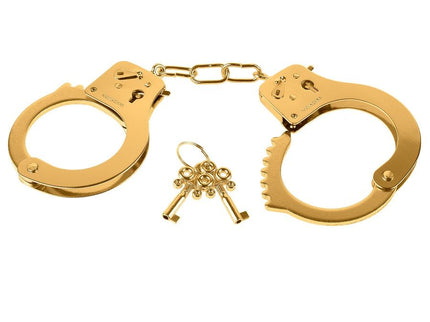 FETISH FANTASY GOLD - METAL CUFFS