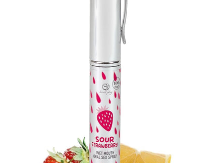SECRETPLAY - SOUR STRAWBERRY ORAL SEX SPRAY