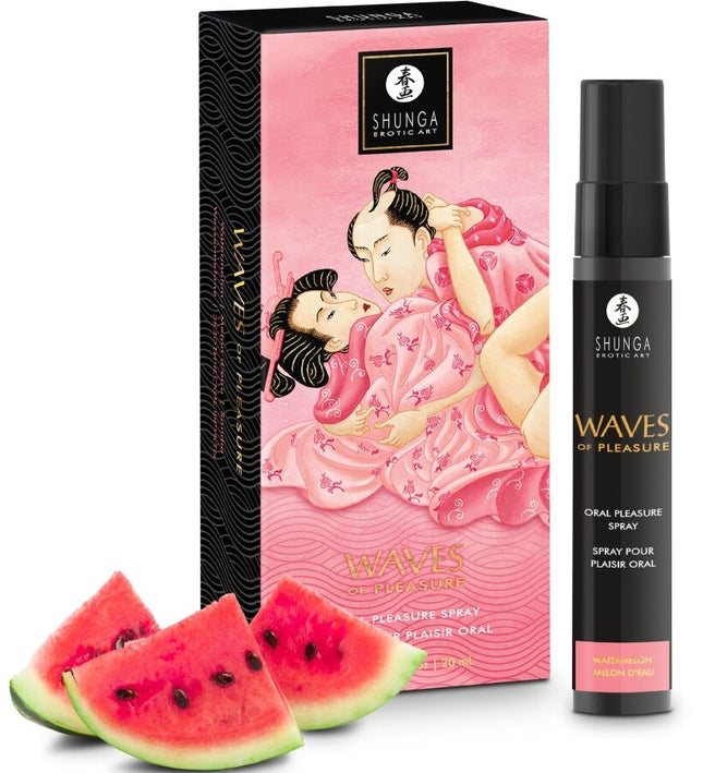 SHUNGA - WAVES PLEASURE SPRAY ORAL SEDUCTIVE WATERMELON 20 ML