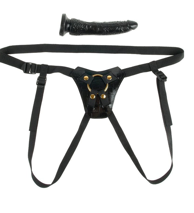 FETISH FANTASY GOLD - DESIGNER STRAP-ON
