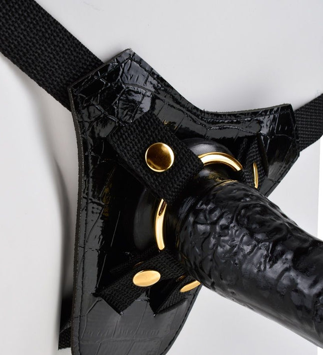 FETISH FANTASY GOLD - DESIGNER STRAP-ON