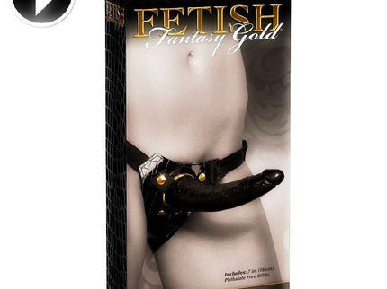 FETISH FANTASY GOLD - DESIGNER STRAP-ON