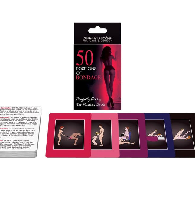 KHEPER GAMES - 50 POSITIONS OF BONDAGE CARDS