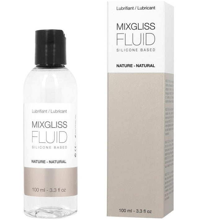 MIXGLISS - NATURAL SILICONE BASE LUBRICANT 100ML
