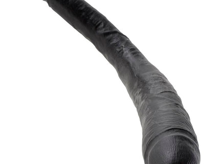 KING COCK SLIM DOUBLE DILDO BLACK 40.6 CM