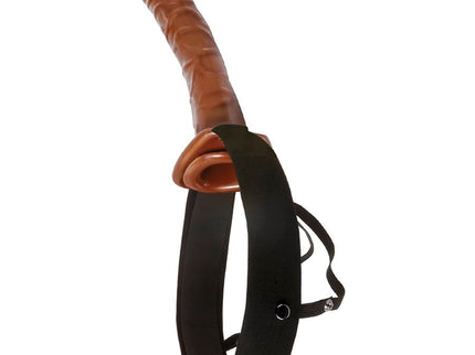 FETISH FANTASY SERIES - CHOCOLATE DREAM HOLLOW STRAP-ON