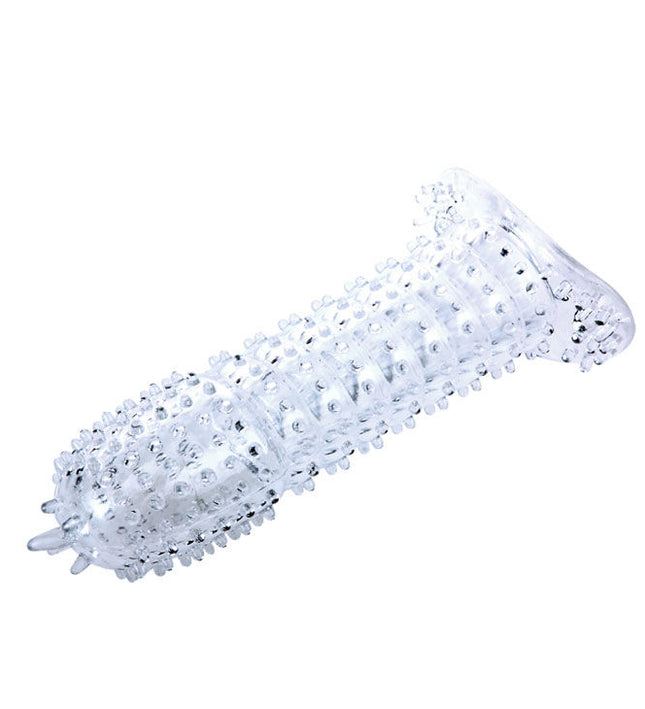 BAILE - PENIS SHEATH WITH PINK STIMULATING POINTS 14 CM