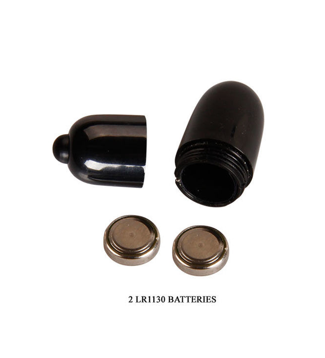PRETTY LOVE - BERTRAM BLACK VIBRATOR RING