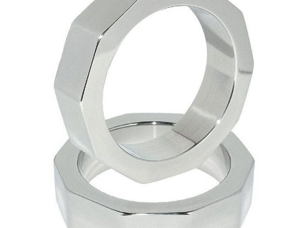 METAL HARD - PENIS AND TESTICLE NUT RING 55 MM
