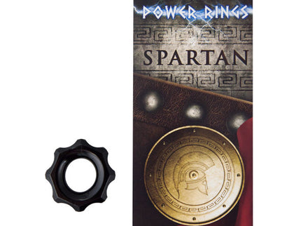 BATHMATE - SPARTAN BLACK PENIS RING