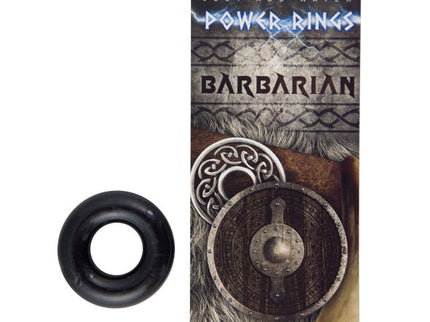 BATHMATE - BARBARIAN BLACK PENIS RING