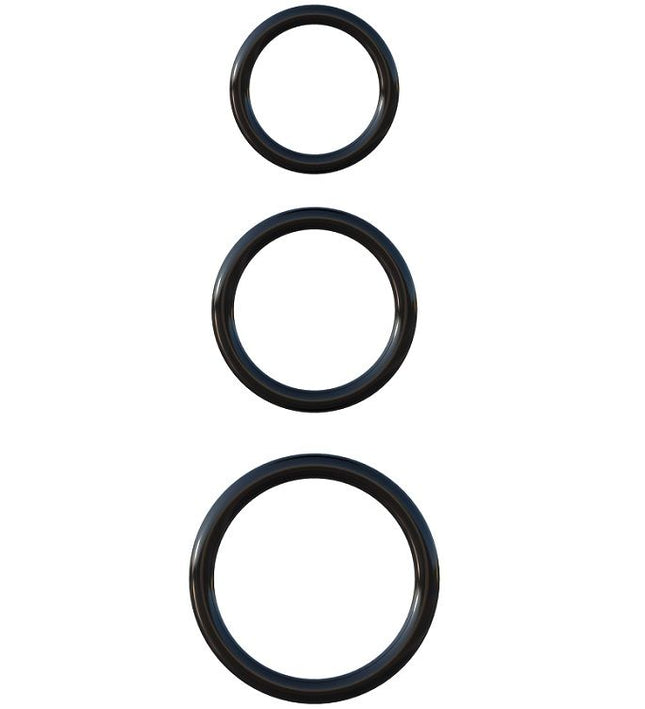 FANTASY C-RINGZ - SILICONE 3 RING STAMINA SET