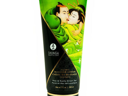 SHUNGA - PEAR & GREEN TEA MASSAGE CREAM 200 ML