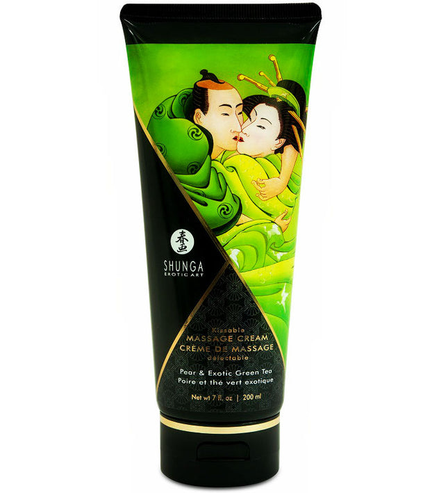 SHUNGA - PEAR & GREEN TEA MASSAGE CREAM 200 ML