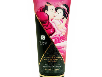 SHUNGA - RASPBERRY MASSAGE CREAM 200 ML