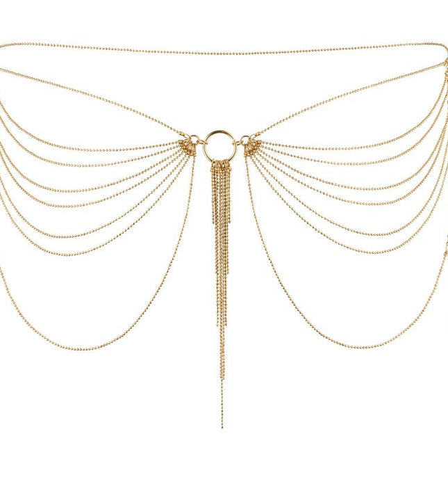 BIJOUX - MAGNIFIQUE METAL CHAIN JEWEL FOR GOLDEN WAIST